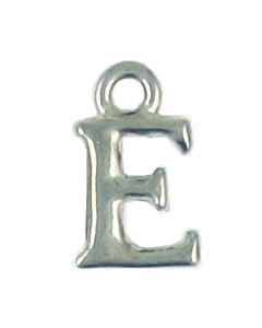 Alphabet Cube Beads, Pewter, 5.5mm w/ 3mm hole, Antique Gold