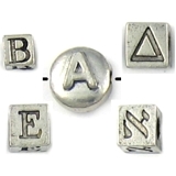 Alphabet and Number Beads