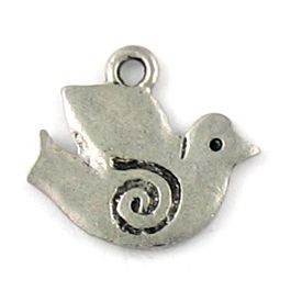 Spiral Dove (±17x15x1mm; -2mm-;2D)