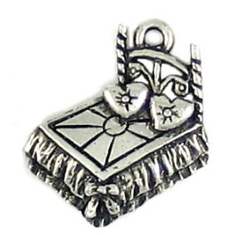 Bed Charm (±19x21x2.5mm; -2mm-;1D)