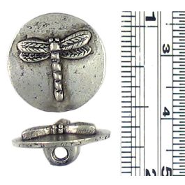 Dragonfly Button (±15x7x15mm; -2mm-;2D)
