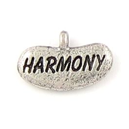 Harmony Charm (±17x11x3mm; - 1D)