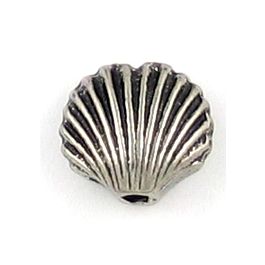 Scallop Shell Bead (±11x12x6mm; -2mm-;3D)  *