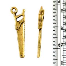 Saw Charms (±3x9x30mm;  Hole -2mm-; 3D)