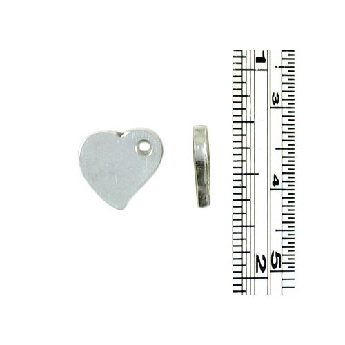 Wholesale Heart Stamping Blank Disc Charms for Jewelry Tags