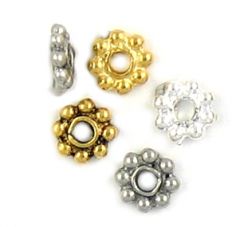 Wholesale 7mm daisy spacer beads