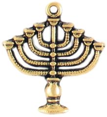 Wholesale Menorah Charms.