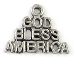 Wholesale God Bless America Charms