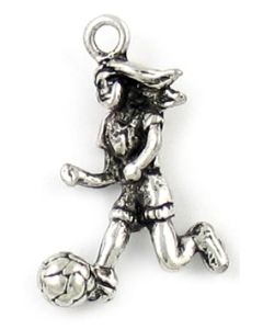 Wholesale Soccer Player Football Charms