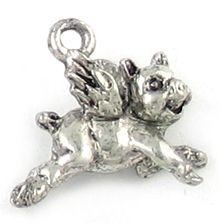 Wholesale Flying Pig Charms.