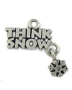 Wholesale Think Snow With Snowflake Charms.