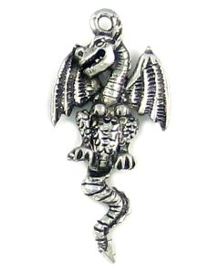 Wholesale Dragon With Moving Tail Charm. 