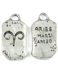 Wholesale Pewter Aries Zodiac Pendants