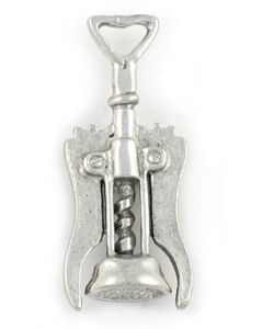 Wholesale Winged Corkscrew Bottle Opener Charms.