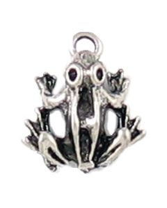 Wholesale Pewter Frog Charms.