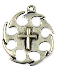 Wholesale Sprocket Gear Cross Pendants.