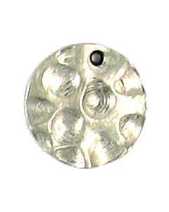 Hammered Pendant (±15x15x2mm; -1mm-;2D)