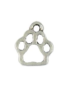 Wholesale Paw Outline Charms.