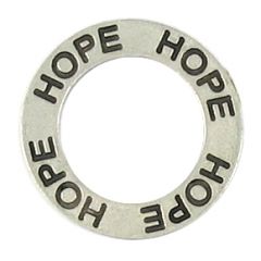 Hope Affirmation Ring (21x21x2mm; 2D)