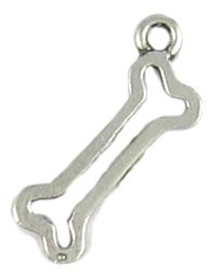 Wholesale Outline Dog Bone Charms