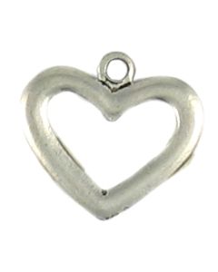 Wholesale Heart Outline Charm