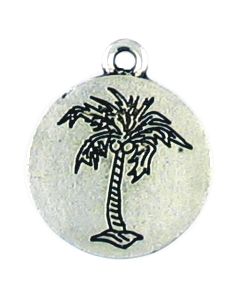 Palm Tree Pendant (±1.5x19x16mm; -2mm-;2D)
