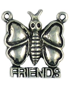 Friends Butterlfy Connector pendant