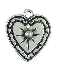 Wholesale Heart  With Star Pendants.