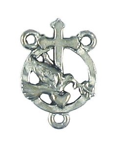 Peace Dove Rosary Part (±4x19x13mm; -1.8mm-;2D)  *