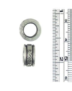 Large Hole Spacer Bead (±6x11x11mm; -7mm-;3D)   *