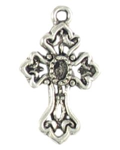 Wholesale Pewter Cross Charms.