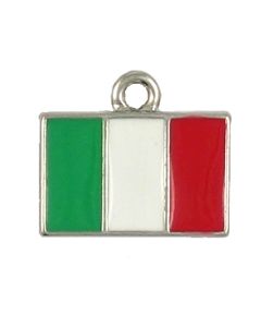 Wholesale Italian Flag Charms 