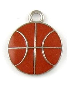 Wholesale Enameled Basketball Pendants