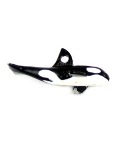 Wholesale Enameled Orca Whale Pendant Charms