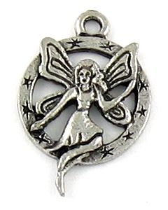 Wholesale Fairy in Circle Charms