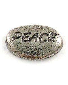 Bead - Peace (±16x10x4.5mm; -2mm-;2D)  *