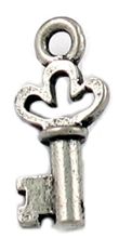 Wholesale Small Skeleton Key Charms.