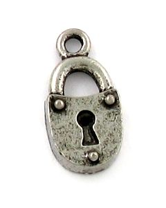 Wholesale Small Lock Charms. 