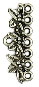 Floral Connector Bar (±12x33x3mm; -2mm-;1D)  *