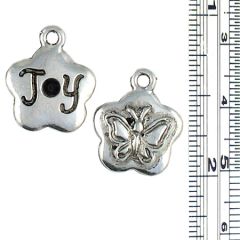 Joy Butterfly Charm with space for crystal