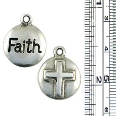 Faith Cross Charm