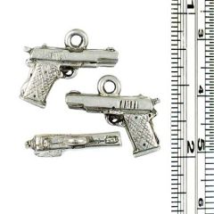 Wholesale 3-D Pistol Charms