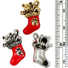 Wholesale Christmas stocking charm