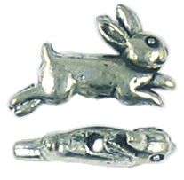 Rabbit Bead (±10x16x4mm; -1.5mm-;3D)