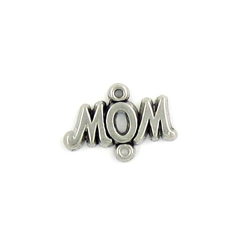Mother's Day Gift with Pewter Bracelet Charms
