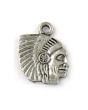 Wholesale Native American Head Charms.
