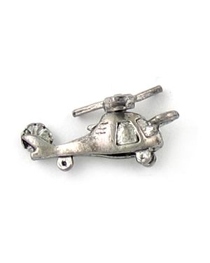 Wholesale Helicopter Charms With Movable Blades 