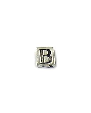 5mm Wholesale B Alphabet Letter Bead