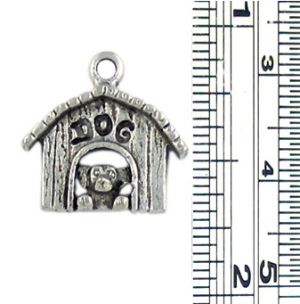 Wholesale Dog in Doghouse Charm