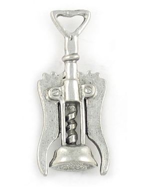 Wholesale Winged Corkscrew Bottle Opener Charms.